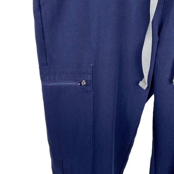 Figs Blue Track Pants with Athletic Fit - Picture 7 of 10